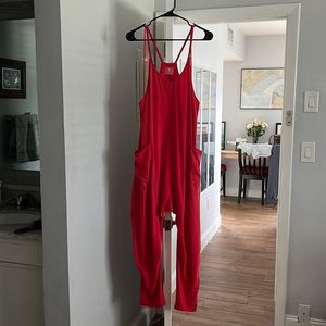 Red Hot Shot Onesie by FP Movement